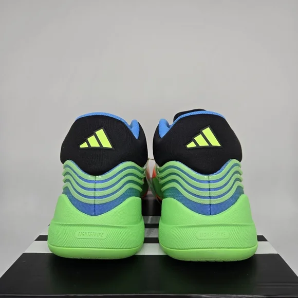 adidas Men's Dame X KI5949 'Lime Burst' Basketball Shoes Size 10 New